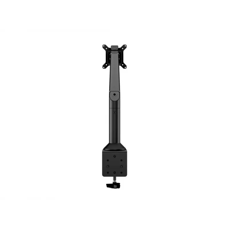Brazo de gas Multibrackets M VESA para escritorio o pared soporte básico negro pinza/montaje pasante 10 kg