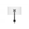 Brazo de gas Multibrackets M VESA para escritorio o pared soporte básico negro pinza/montaje pasante 10 kg