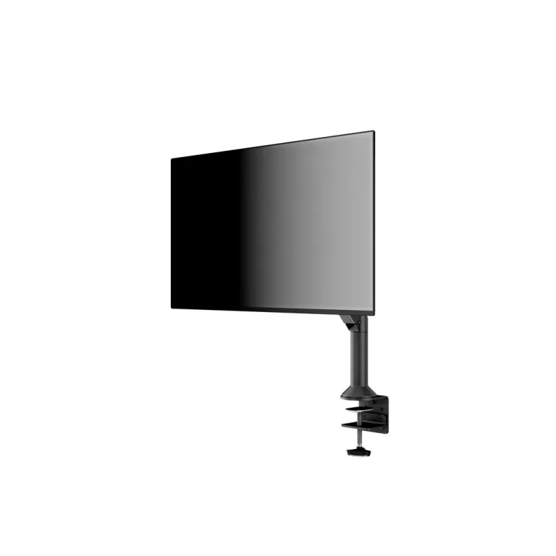 Brazo de gas Multibrackets M VESA para escritorio o pared soporte básico negro pinza/montaje pasante 10 kg