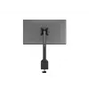 Brazo de gas Multibrackets M VESA para escritorio o pared soporte básico negro pinza/montaje pasante 10 kg