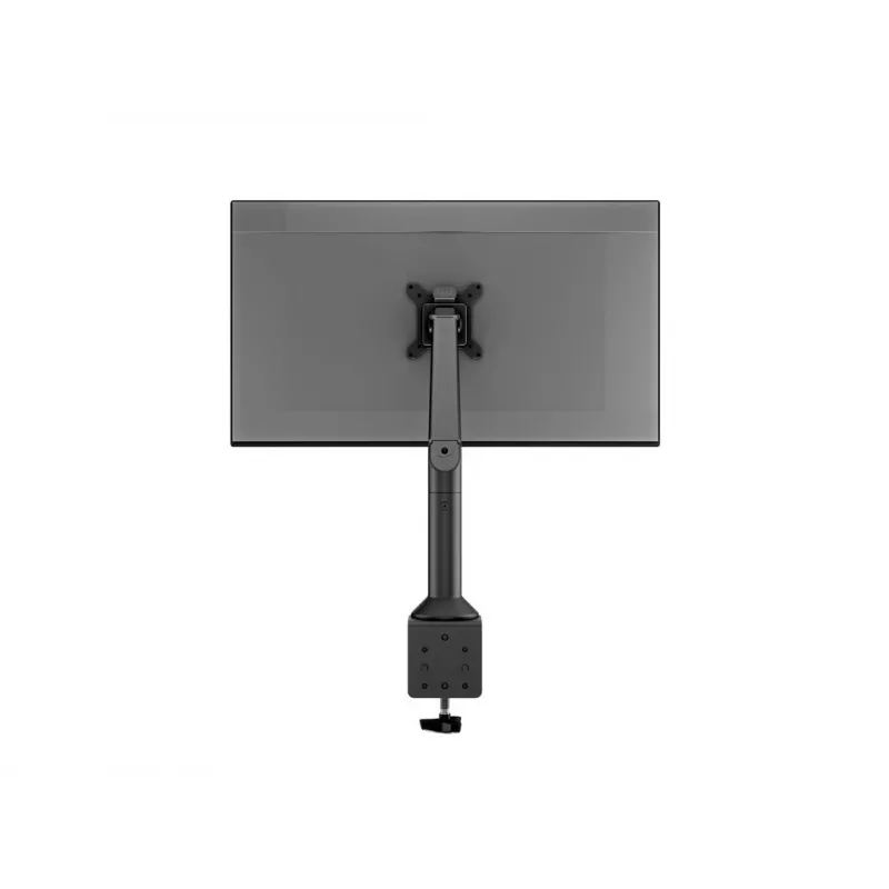 Brazo de gas Multibrackets M VESA para escritorio o pared soporte básico negro pinza/montaje pasante 10 kg