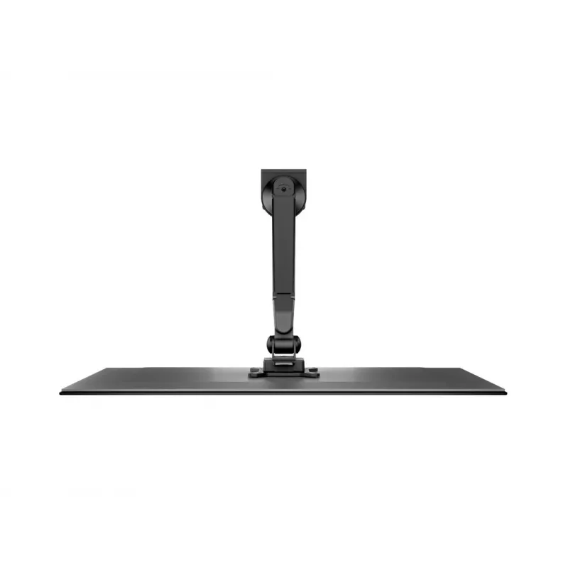 Brazo de gas Multibrackets M VESA para escritorio o pared soporte básico negro pinza/montaje pasante 10 kg