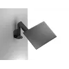 Brazo de gas Multibrackets M VESA para escritorio o pared soporte básico negro pinza/montaje pasante 10 kg