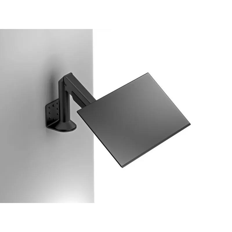 Brazo de gas Multibrackets M VESA para escritorio o pared soporte básico negro pinza/montaje pasante 10 kg