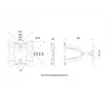 Multibrackets M VESA Flexarm totalmente articulado individual 400x400