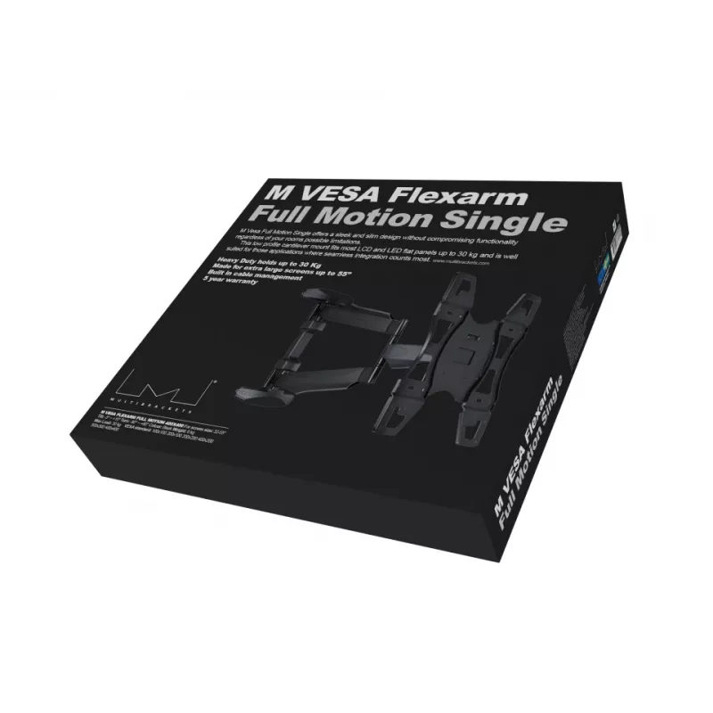 Multibrackets M VESA Flexarm totalmente articulado individual 400x400