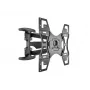 Soporte de pared MULTIBRACKETS M VESA Flexarm Full Motion Dual 400x400 para pantallas de 40–70 inch, 45 kg, negro