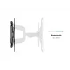 Soporte de pared MULTIBRACKETS M VESA Flexarm Full Motion Dual 400x400 para pantallas de 40–70 inch, 45 kg, negro