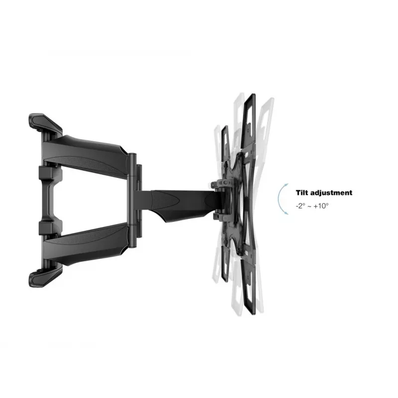 Soporte de pared MULTIBRACKETS M VESA Flexarm Full Motion Dual 400x400 para pantallas de 40–70 inch, 45 kg, negro