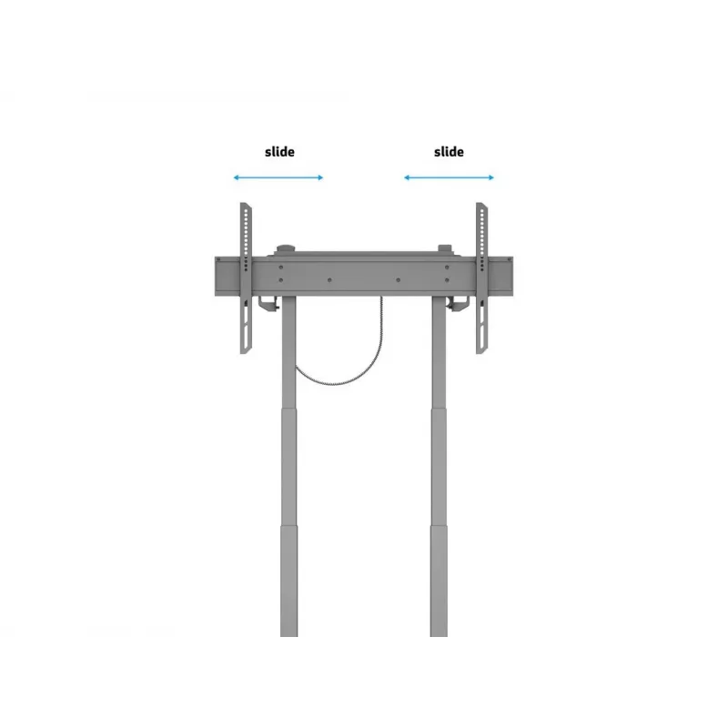 Soporte de suelo motorizado Multibrackets M 60kg negro peso máx. 60kg pantalla mín. 94cm pantalla máx. 2,29m