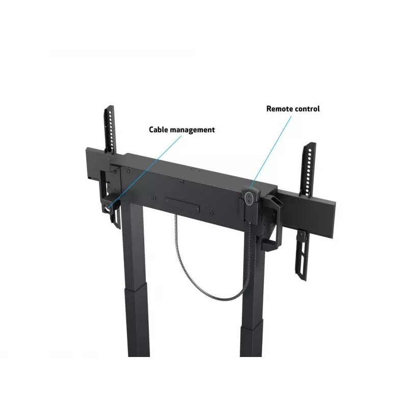 Soporte de suelo motorizado Multibrackets M 60kg negro peso máx. 60kg pantalla mín. 94cm pantalla máx. 2,29m