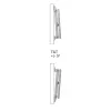 Multibrackets M VESA Wallmount Flip 200/300/400 capacidad de carga máxima 50 kg tamaño mínimo de pantalla 127 cm tamaño máximo de pantalla 2,41 m