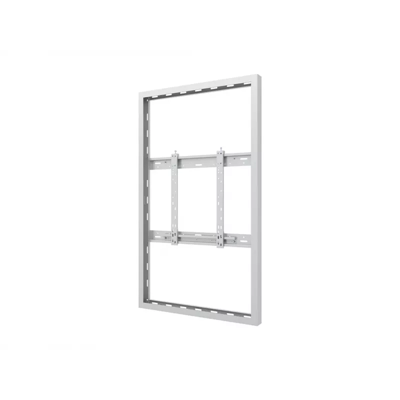 Soporte de pared para carcasa MULTIBRACKETS M Pro Series para pantallas de 55 inch, slim Medium, blanco, acero, 1360×87×860 mm, horizontal/vertical