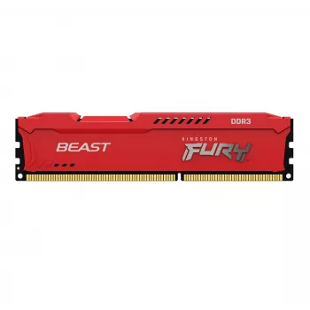Kingston Technology FURY Beast, 8 GB, 1 X 8 GB, DDR3, 1866 MHz, DIMM de 240 pines, Rojo