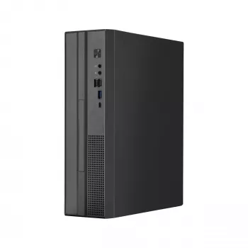 Caja de ordenador CHIEFTEC DT-10B-300 Small Form Factor (SFF) Negra con fuente de alimentación TFX de 300 W