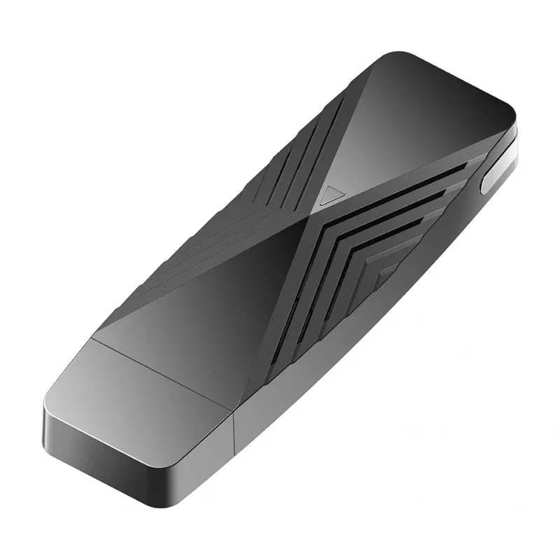 D-Link AX1800 Adaptador USB Wi-Fi, inalámbrico, USB, WLAN, Wi-Fi 6 (802.11ax), 1800 Mbit/s, Negro