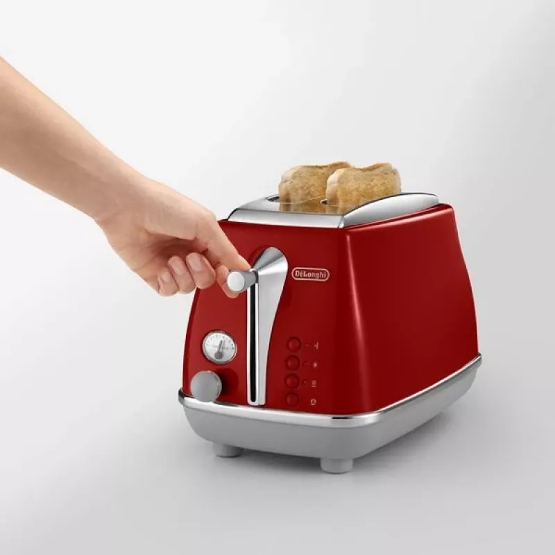 De’Longhi Icona Capitals 6 2 rebanadas 900 W Rojo