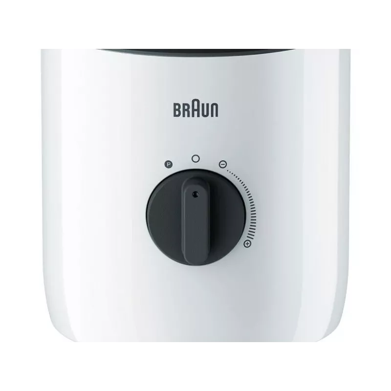 Braun PowerBlend 3 1,5 L Batidora de vaso 800 W Negro, Blanco