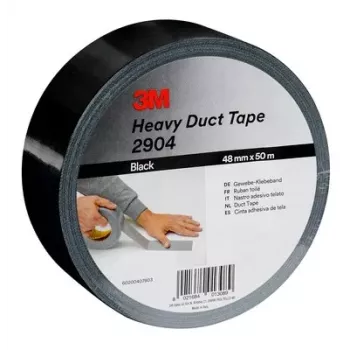 3M 2904D4850B Cinta adhesiva Apta para interior Apta para exterior 50 m Polietileno Negro