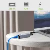 Techly IDATA USB-ETGIGA-AA Estación de acoplamiento/Replicador de puertos para portátil Con cable USB 3.2 Gen 1 (3.1 Gen 1) Type-A Negro, Plata