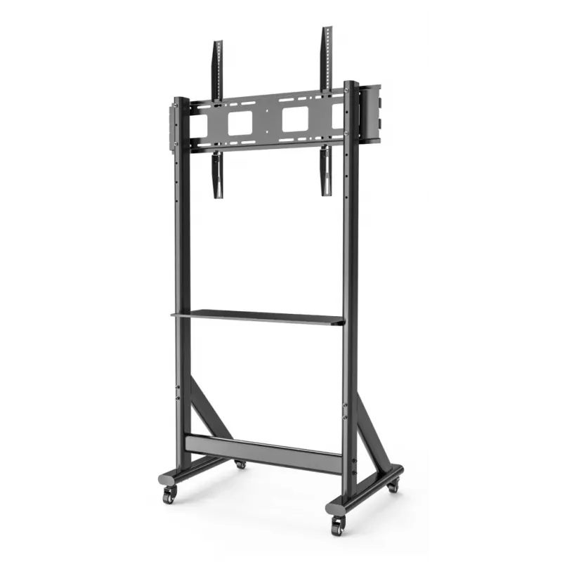 Techly ICA-TR7412 Soporte de TV/Trípode 2,54 m (100 pulgadas) Negro