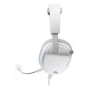 Glorious Gaming Glorious GHS Eternal - auriculares gaming estéreo RGB para PC, PS5, PS4, Switch - drivers angulares ajustados individualmente, micrófono extraíble ajustable y cristalino, USB-C - duraderos, comodidad para todo el día y la noche - blanco