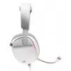 Glorious Gaming Glorious GHS Eternal - auriculares gaming estéreo RGB para PC, PS5, PS4, Switch - drivers angulares ajustados individualmente, micrófono extraíble ajustable y cristalino, USB-C - duraderos, comodidad para todo el día y la noche - blanco