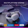 Glorious Gaming Glorious GHS Eternal - auriculares gaming estéreo RGB para PC, PS5, PS4, Switch - drivers angulares ajustados individualmente, micrófono extraíble ajustable y cristalino, USB-C - duraderos, comodidad para todo el día y la noche - blanco