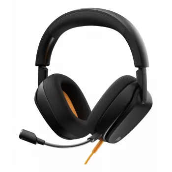 Glorious Gaming Glorious GHS Eternal - auriculares gaming estéreo para PC, PS5, PS4, Xbox, Switch - drivers angulares ajustados específicamente, micrófono extraíble ajustable y cristalino, 3,5 mm - robustos, comodidad para todo el día y la noche - negro