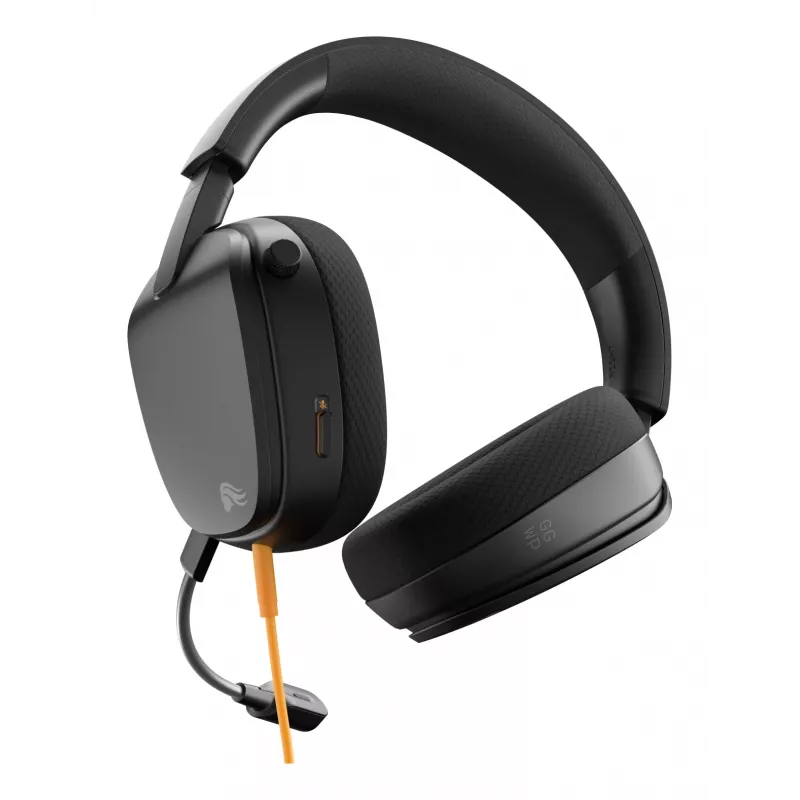 Glorious Gaming Glorious GHS Eternal - auriculares gaming estéreo para PC, PS5, PS4, Xbox, Switch - drivers angulares ajustados específicamente, micrófono extraíble ajustable y cristalino, 3,5 mm - robustos, comodidad para todo el día y la noche - negro