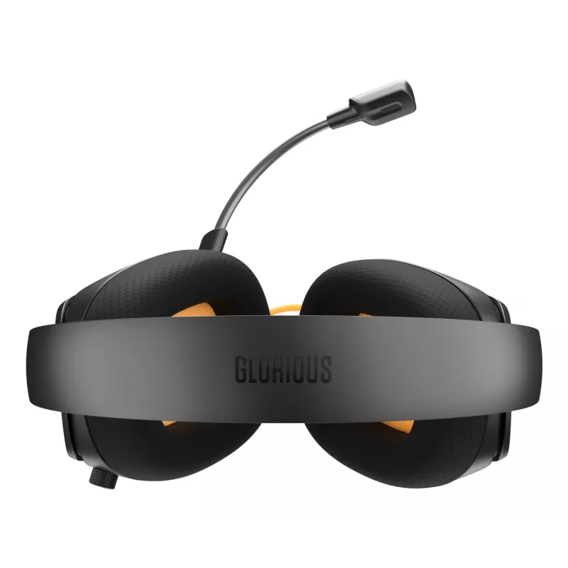 Glorious Gaming Glorious GHS Eternal - auriculares gaming estéreo para PC, PS5, PS4, Xbox, Switch - drivers angulares ajustados específicamente, micrófono extraíble ajustable y cristalino, 3,5 mm - robustos, comodidad para todo el día y la noche - negro