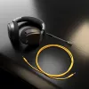 Glorious Gaming Glorious GHS Eternal - auriculares gaming estéreo para PC, PS5, PS4, Xbox, Switch - drivers angulares ajustados específicamente, micrófono extraíble ajustable y cristalino, 3,5 mm - robustos, comodidad para todo el día y la noche - negro