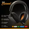 Glorious Gaming Glorious GHS Eternal - auriculares gaming estéreo para PC, PS5, PS4, Xbox, Switch - drivers angulares ajustados específicamente, micrófono extraíble ajustable y cristalino, 3,5 mm - robustos, comodidad para todo el día y la noche - negro