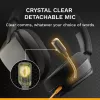 Glorious Gaming Glorious GHS Eternal - auriculares gaming estéreo para PC, PS5, PS4, Xbox, Switch - drivers angulares ajustados específicamente, micrófono extraíble ajustable y cristalino, 3,5 mm - robustos, comodidad para todo el día y la noche - negro