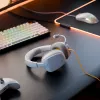 Glorious Gaming Glorious GHS Eternal - auriculares gaming estéreo para PC, PS5, PS4, Xbox, Switch - drivers angulares ajustados específicamente, micrófono extraíble ajustable y cristalino, 3,5 mm - duraderos, comodidad para todo el día y la noche - blanco