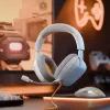 Glorious Gaming Glorious GHS Eternal - auriculares gaming estéreo para PC, PS5, PS4, Xbox, Switch - drivers angulares ajustados específicamente, micrófono extraíble ajustable y cristalino, 3,5 mm - duraderos, comodidad para todo el día y la noche - blanco