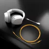 Glorious Gaming Glorious GHS Eternal - auriculares gaming estéreo para PC, PS5, PS4, Xbox, Switch - drivers angulares ajustados específicamente, micrófono extraíble ajustable y cristalino, 3,5 mm - duraderos, comodidad para todo el día y la noche - blanco