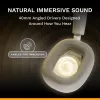 Glorious Gaming Glorious GHS Eternal - auriculares gaming estéreo para PC, PS5, PS4, Xbox, Switch - drivers angulares ajustados específicamente, micrófono extraíble ajustable y cristalino, 3,5 mm - duraderos, comodidad para todo el día y la noche - blanco