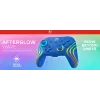 Mando con cable e inalámbrico Turtle Beach Afterglow Wave azul para Nintendo Switch 2 – Bluetooth/USB-C, RGB, batería integrada de 20 horas, cable de 3 m