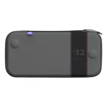 Funda de transporte Turtle Beach PlayTrek funda delgada para Nintendo Switch 2 — antracita negro, 290×58×145 mm