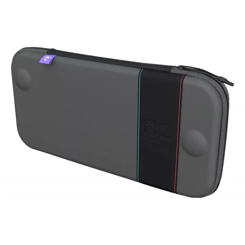 Funda de transporte Turtle Beach PlayTrek funda delgada para Nintendo Switch 2 — antracita negro, 290×58×145 mm