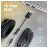 Axagon ADA-HA adaptador de audio USB-A a jack de 3,5 mm DAC Hi-Res, 384 kHz/32 bits, estéreo