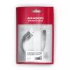 Axagon ADA-HA adaptador de audio USB-A a jack de 3,5 mm DAC Hi-Res, 384 kHz/32 bits, estéreo