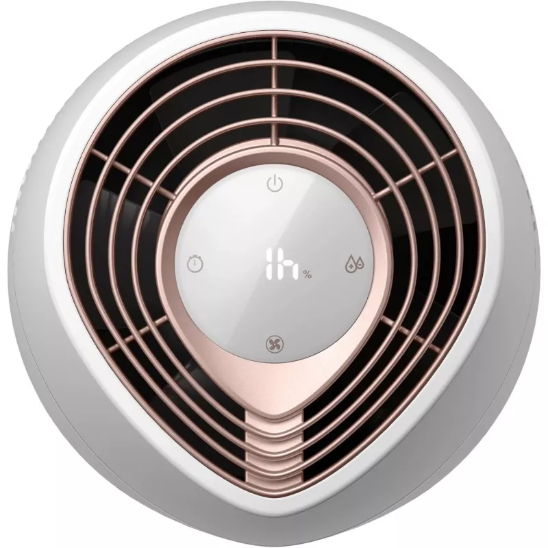 Humidificador Philips HU3916/10 3 L ultrasónico, 25 W, blanco/oro rosa, 250×250×375 mm