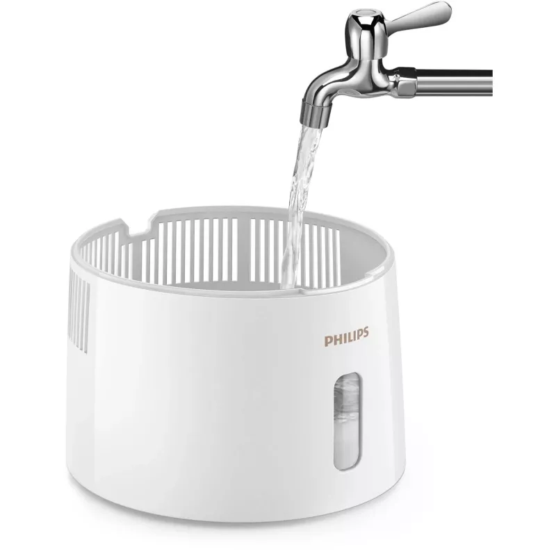 Humidificador Philips HU3916/10 3 L ultrasónico, 25 W, blanco/oro rosa, 250×250×375 mm
