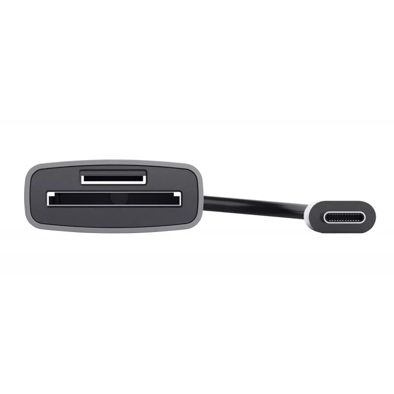 Lector de tarjetas Trust 24136 USB 3.2 Gen 1 (3.1 Gen 1) Type-C Aluminio