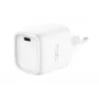 Cargador Trust Maxo 30W USB-C GaN cargador de interior carga rápida Blanco