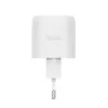 Cargador Trust Maxo 30W USB-C GaN cargador de interior carga rápida Blanco