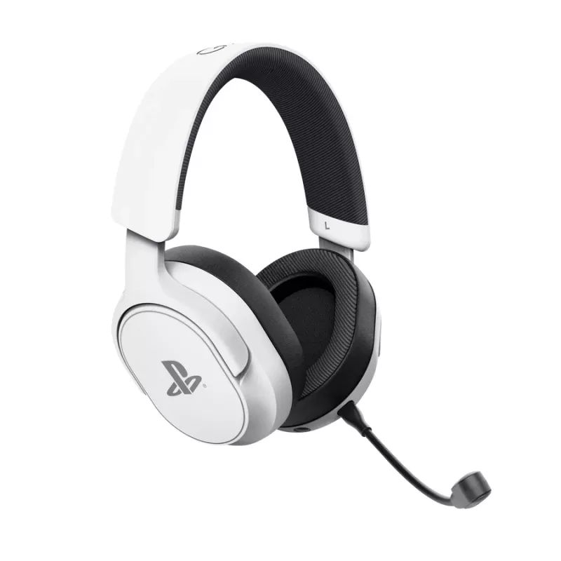Trust GXT 499 Forta Headset con cable e inalámbrico diadema gaming Blanco