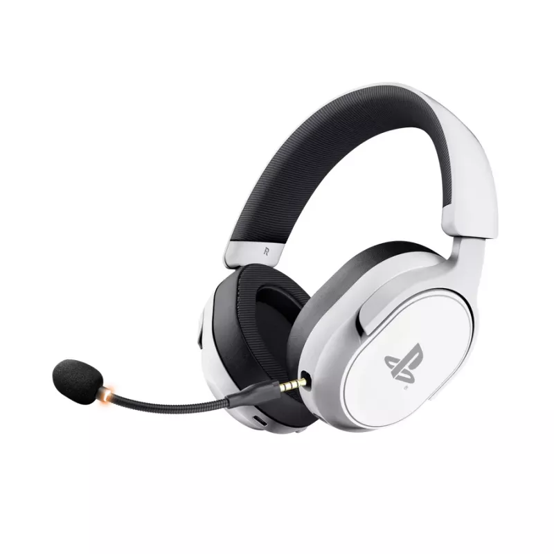 Trust GXT 499 Forta Headset con cable e inalámbrico diadema gaming Blanco